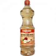 Оцтова кислота харчова з вмістом яблучного соку 6 % ТМ"VINAGRO" 0,9 л (пет) 12 шт/уп