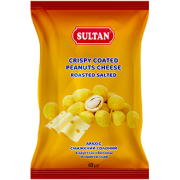 Арахіс смажений в хрусткій оболочці зі смаком сиру 60 грам   тм "Sultan"