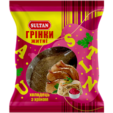 Грінки житні зі смаком холодцю 80 грам тм "Sultan"